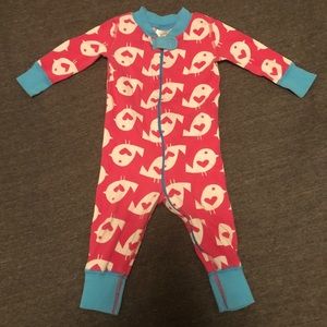 HANNAJAMS | Pink Bird heart size 6-9mo 60